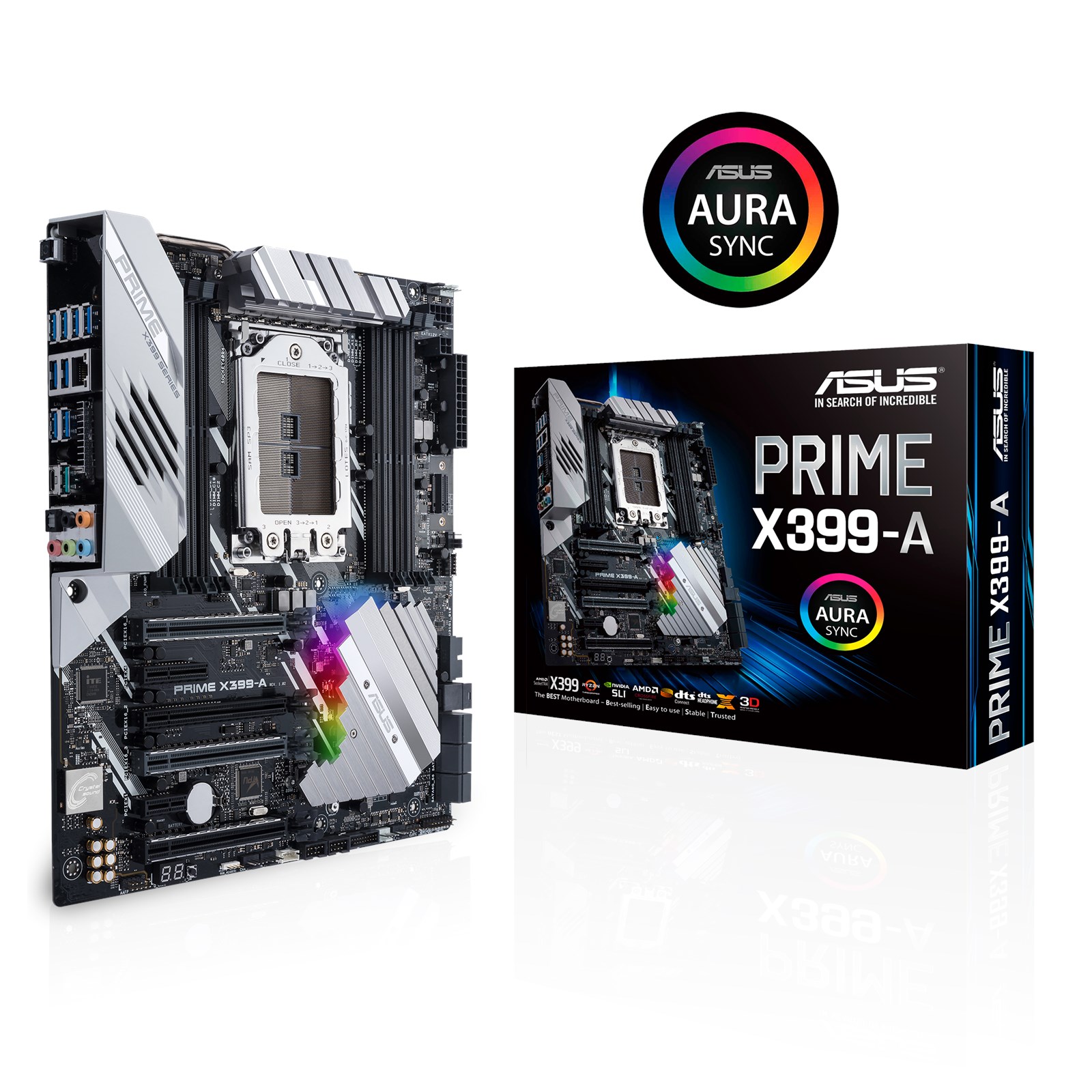 ASUS PRIME X399A AMD Socket TR4 Motherboard 90MB0V80M0EAY0 CCL